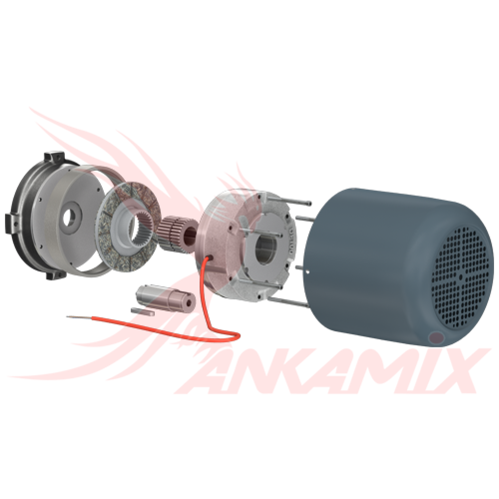 1000549 Электромагнитный тормоз DF 100 NM / 24V DC Dereli