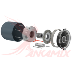 1000549 Электромагнитный тормоз DF 100 NM / 24V DC Dereli