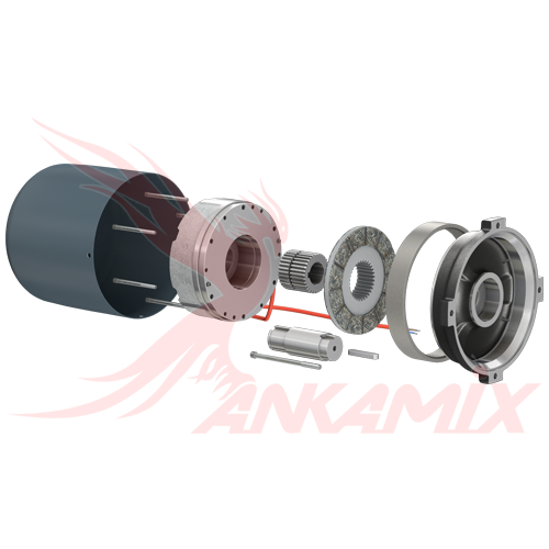 1000548 Тормозная колодка DF 100 НМ Dereli для МЕКА С30