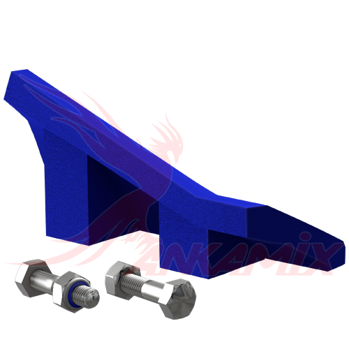 1000444 Скребок боковой правый для бетоносмесителя MEKA MB 0.5 A