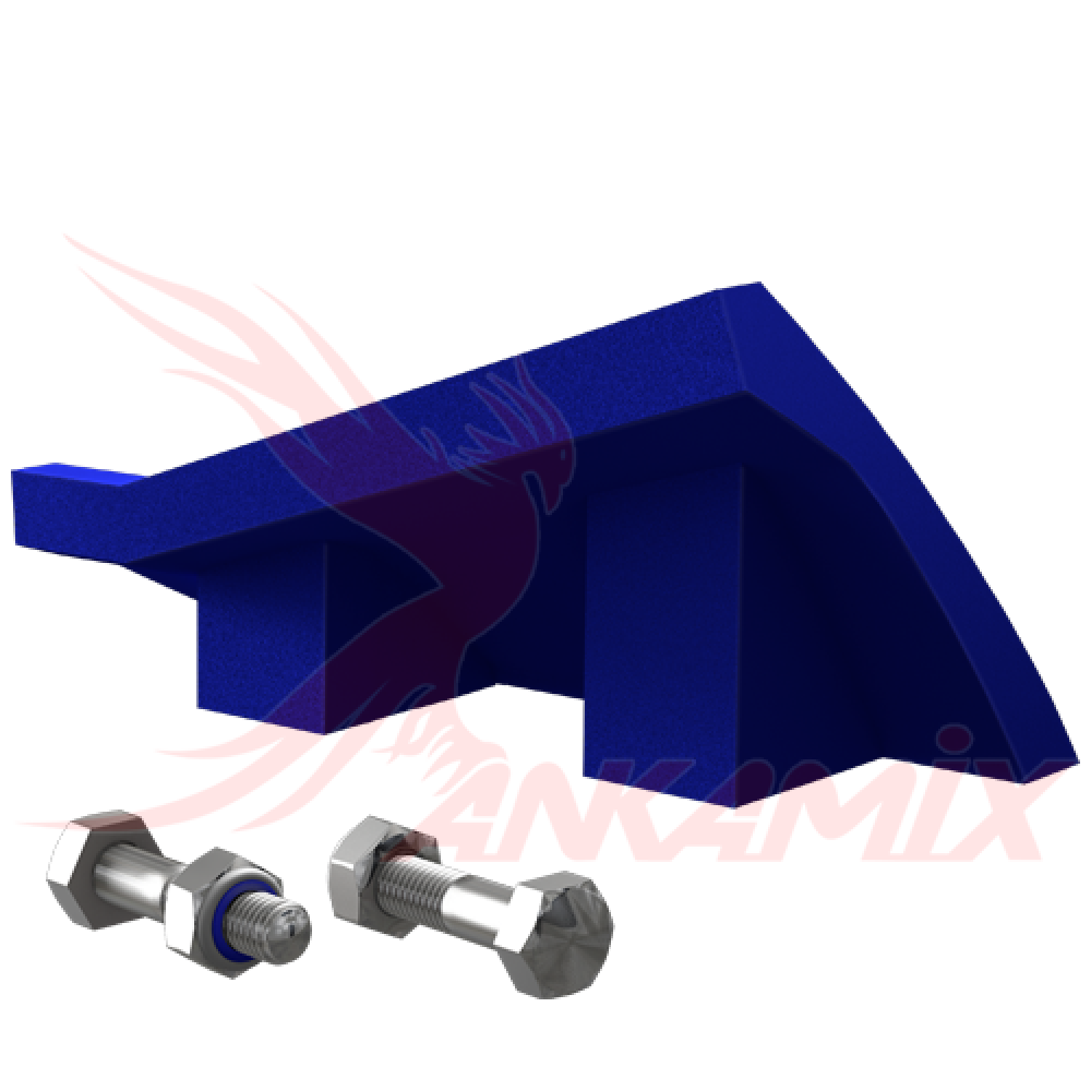 1000443 Скребок боковой левый / Ni-Hard4