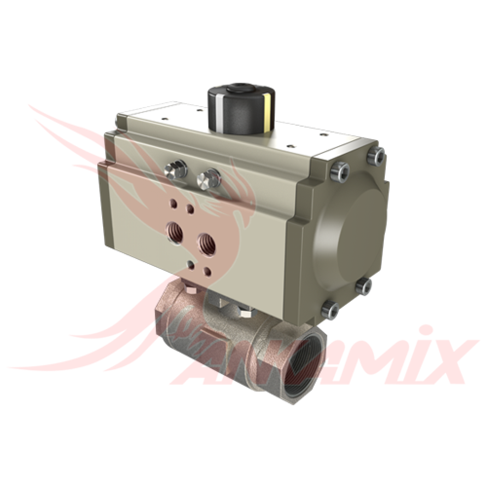 1022787 Шаровый кран DN25 / PN50 с пневмоприводом