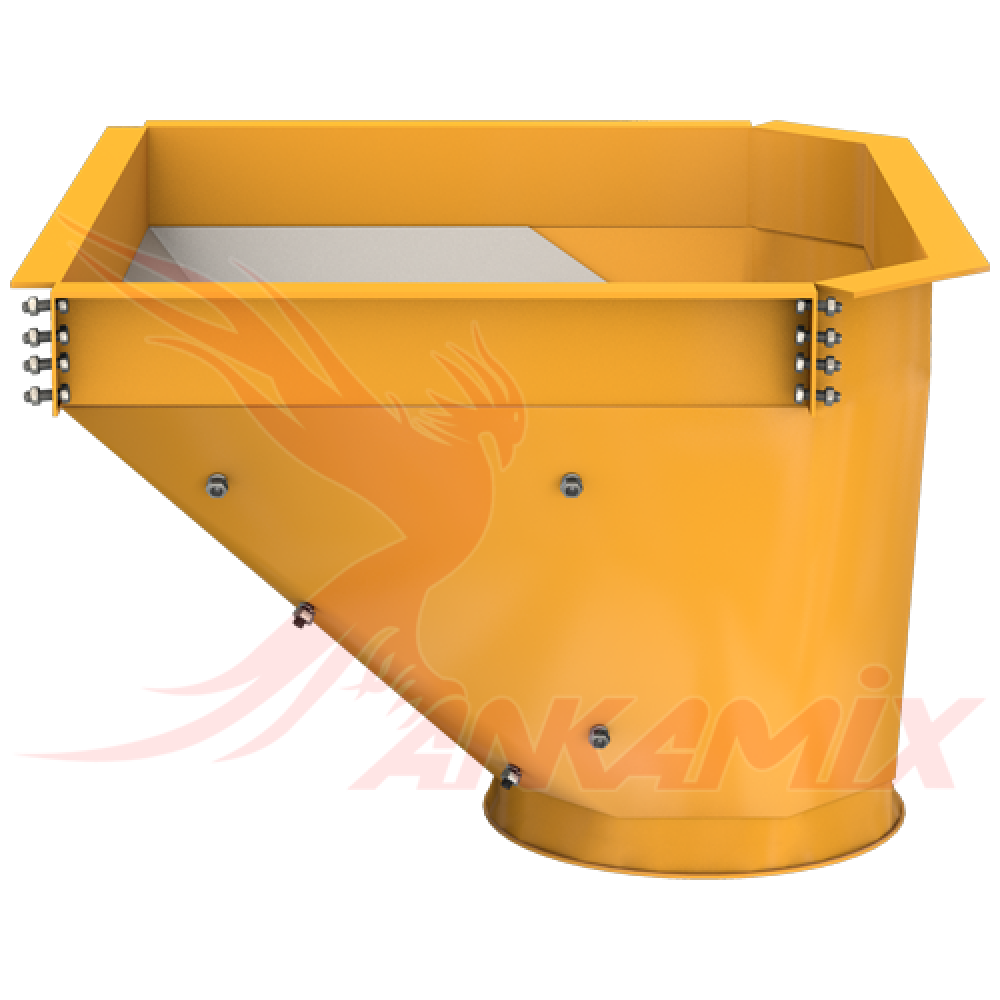 1009069 Воронка выгрузки готовой бетонной смеси в сборе