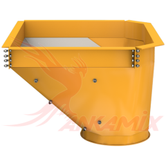 1009069 Воронка выгрузки готовой бетонной смеси в сборе