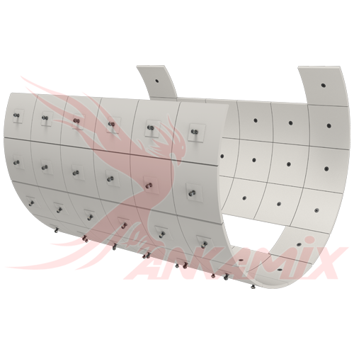1000456 Броня корпуса для бетоносмесителя МЕКА МB 1.0 B