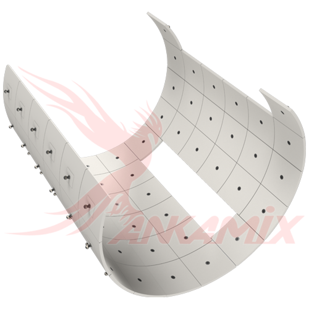 1000456 Броня корпуса / Ni-Hard4 / s ≈ 18 мм