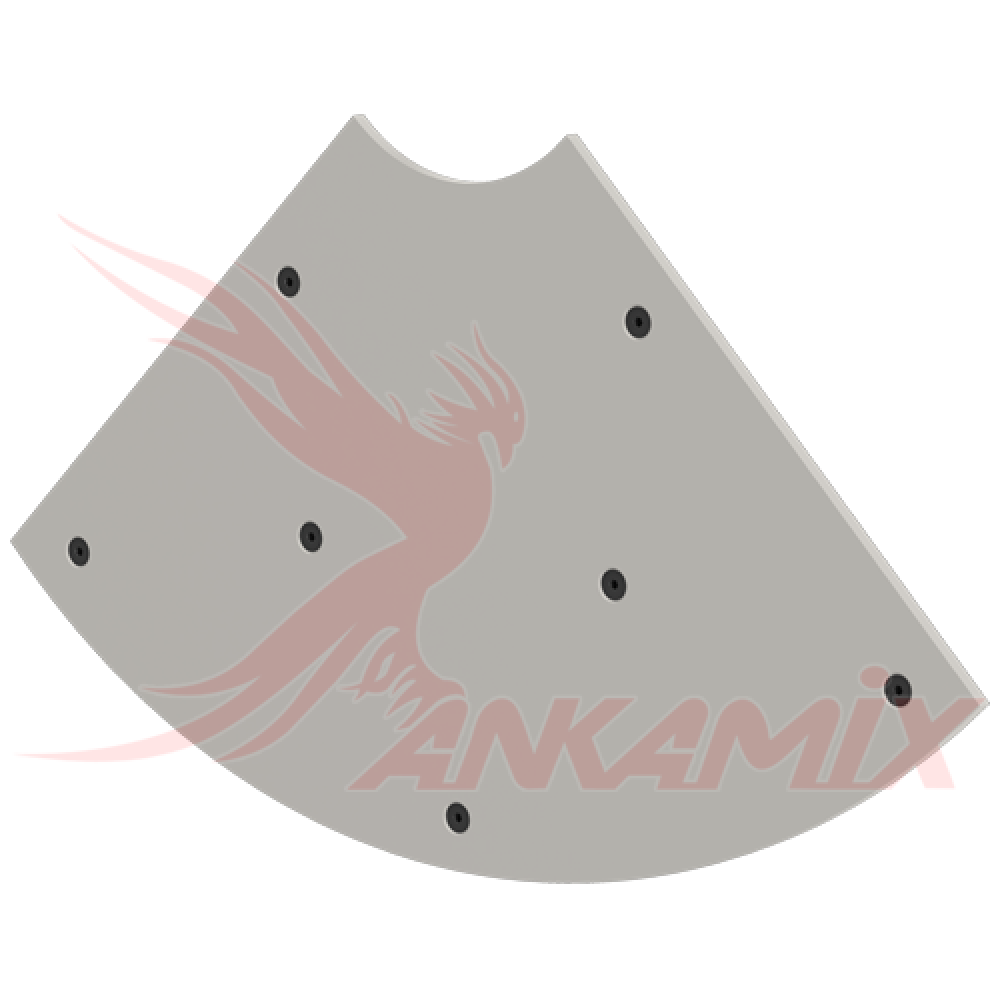 1004069 Броня торцевых стенок / St 52.3 / s ≈ 18 мм