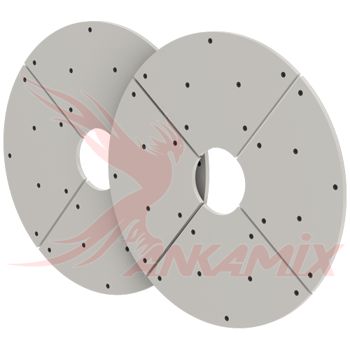 1004069 Броня торцевых стенок для бетоносмесителя МЕКА МB 1.0 B