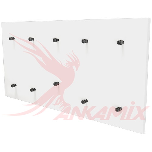 1009643 Броня крышки техобслуживания - Polyamid для МЕКА МВ 1.0 В