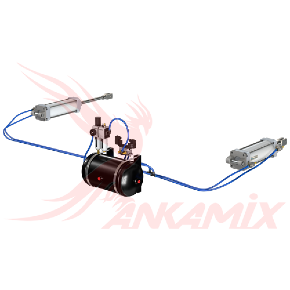 1023759 Пневмолиния Pemaks Pnömatik + AVENTICS™ в сборе