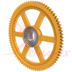 1007861 Спицевое зубчатое колесо - ведомое