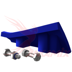 1000440 Скребок боковой левый / Ni-Hard4