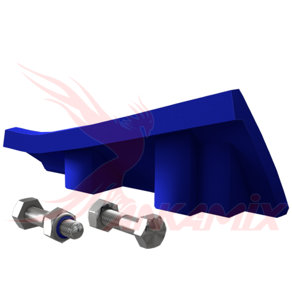 1000440 Скребок боковой левый / Ni-Hard4