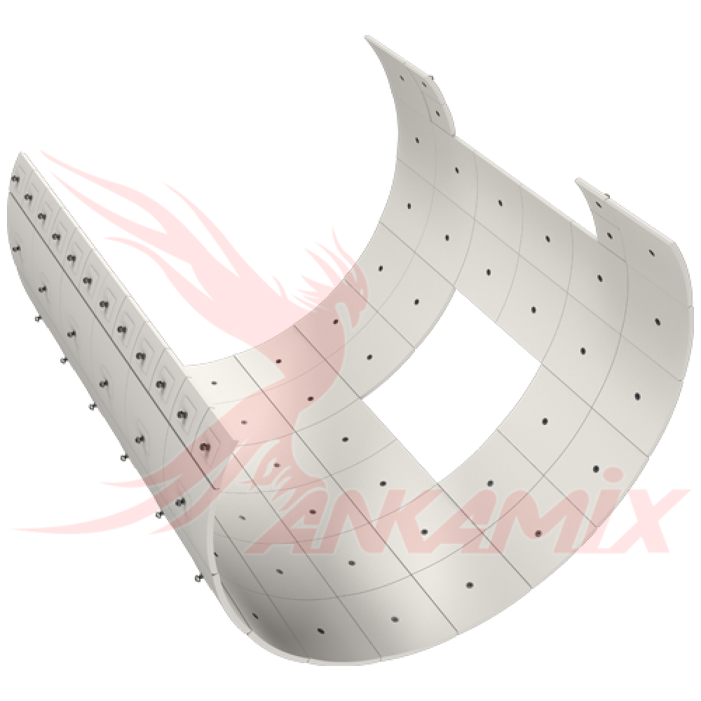 1000416 Броня корпуса / Ni-Hard4 / s ≈ 18 мм