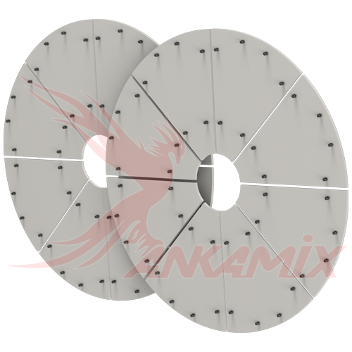 1004178 Броня торцевых стенок для бетоносмесителя МЕКА МB 2.0 A