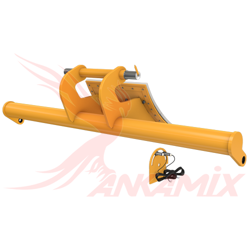 1000421 Броня затвора верхняя для бетоносмесителя МЕКА МB 2.0 A