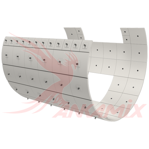 1000416 Броня корпуса для бетоносмесителя МЕКА МB 2.0 A