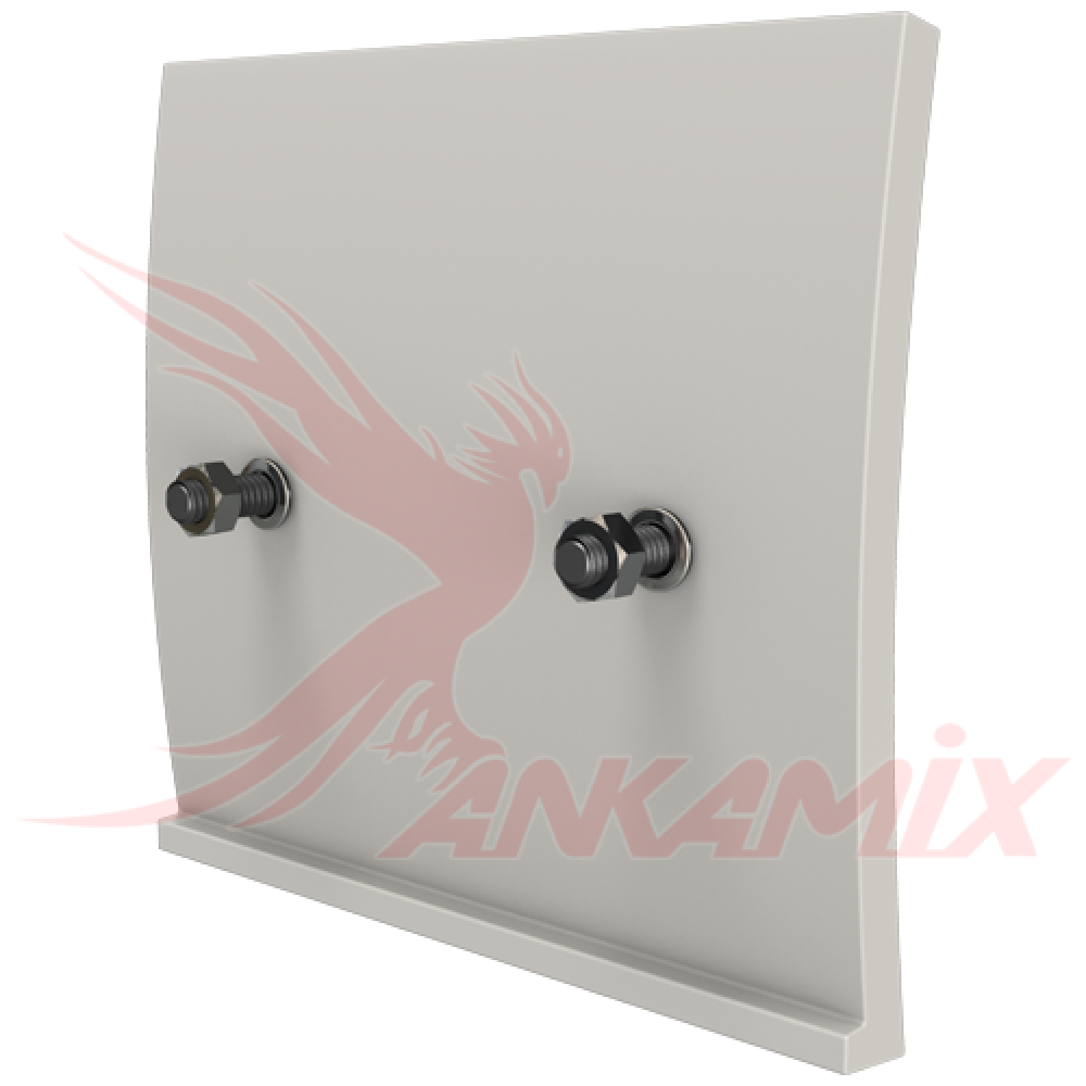 1000422 Броня затвора L-образная / s ≈ 18 мм