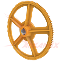 1001558 Спицевое зубчатое колесо - ведомое