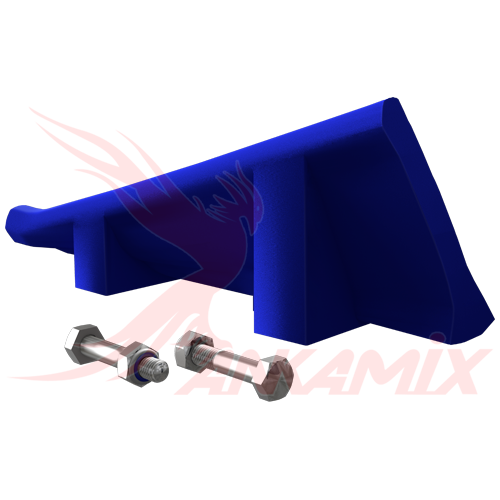 1000427 Скребок боковой левый для бетоносмесителя МЕКА МB 2.0 A