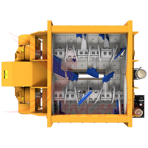 1019163 Сегмент брони для двухвального бетоносмесителя МЕКА МB 2.0 АТW / МB 2.25 АТW / МB 3.0 АТW