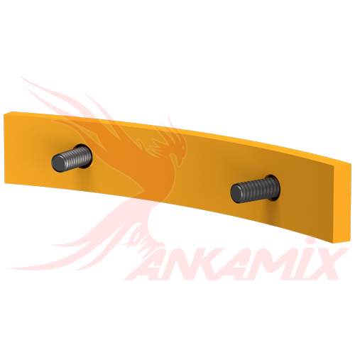 1022285 Сегмент брони для двухвального бетоносмесителя МЕКА МB 2.0 АТW / МB 2.25 АТW / МB 3.0 АТW