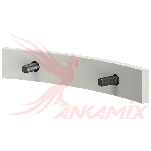 TAV.5/18 Сегмент брони для двухвального бетоносмесителя SIMEM MSO 1501 (1.0 м³/цикл)