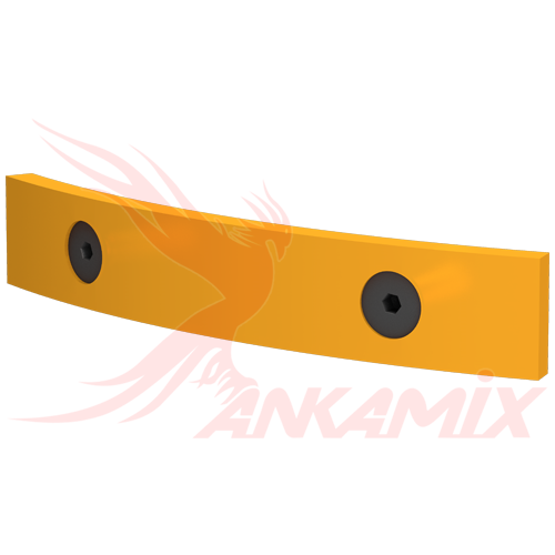 TAV.5/21 Пластина затвора для двухвального бетоносмесителя SIMEM MSO 1501 (1.0 м³/цикл)