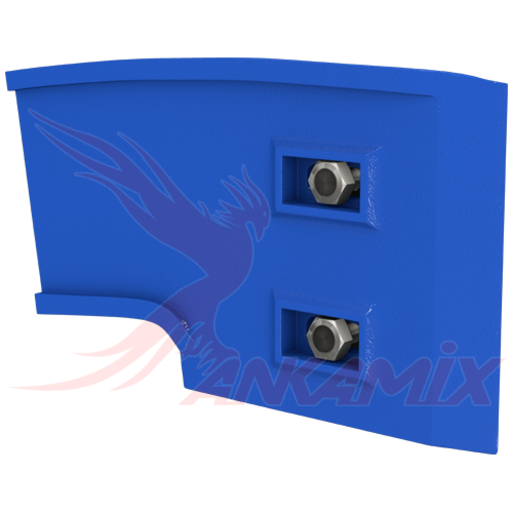 1019323 Скребок боковой верхний симметричный