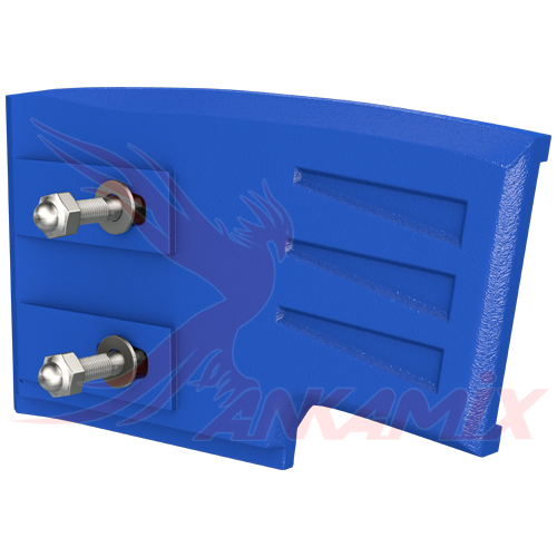 TAV.2/19 Скребок правый для SIMEM MSO 1501 (1.0 м³/цикл)