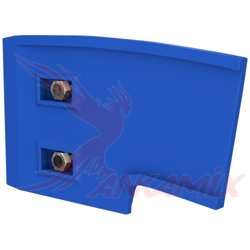 TAV.2/22 Скребок левый для SIMEM MSO 2501 (1.7 м³/цикл)