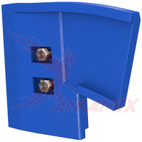 1019161 Скребок боковой верхний