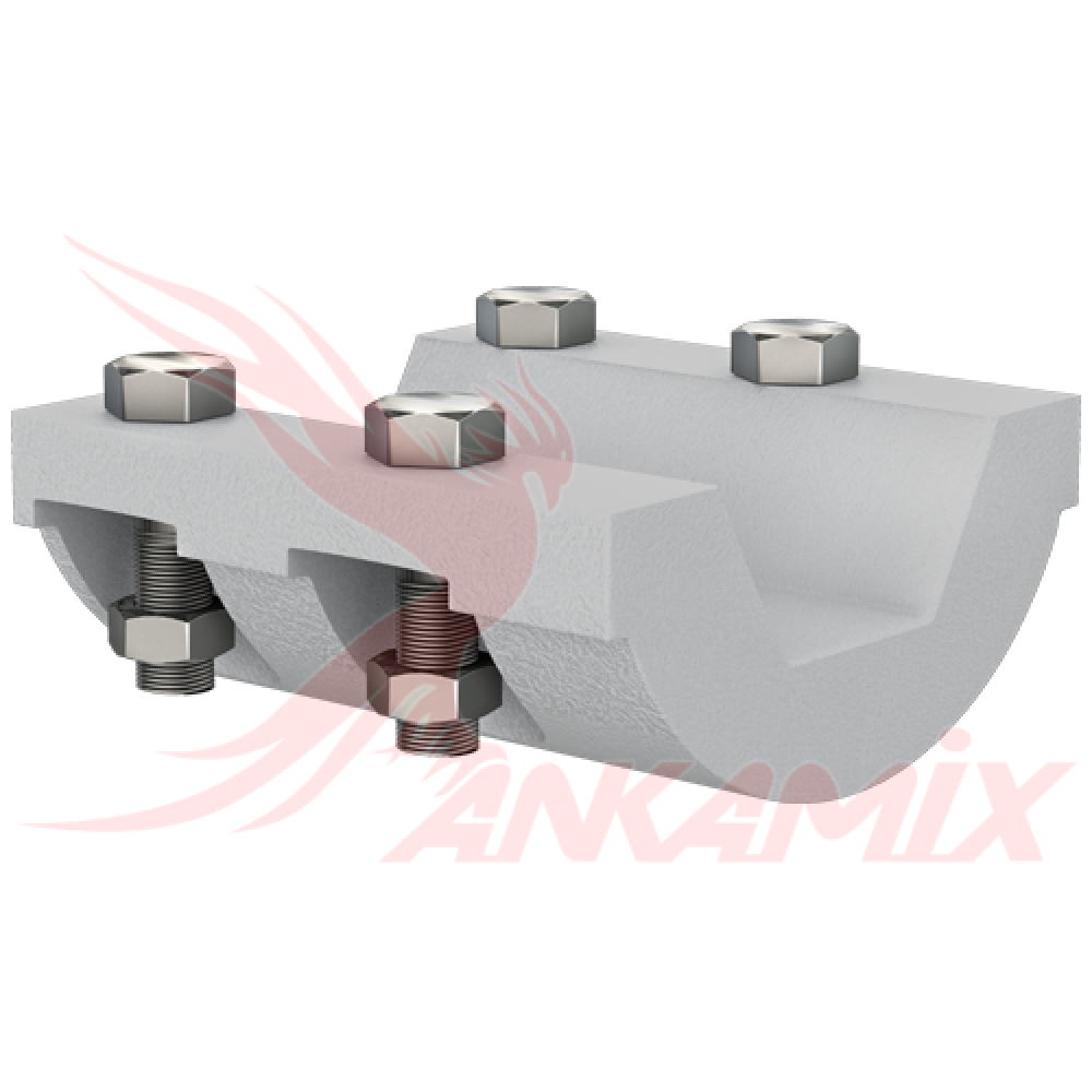 1000415 Полукольцо-хомут рычага