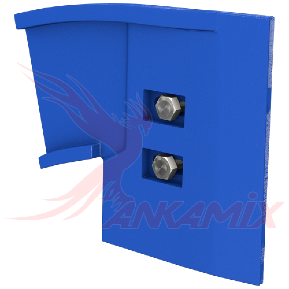 1019162 Скребок боковой верхний симметричный