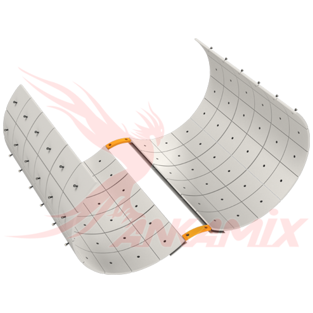 1022284 Скребок затвора выгрузки / s ≈ 18 мм