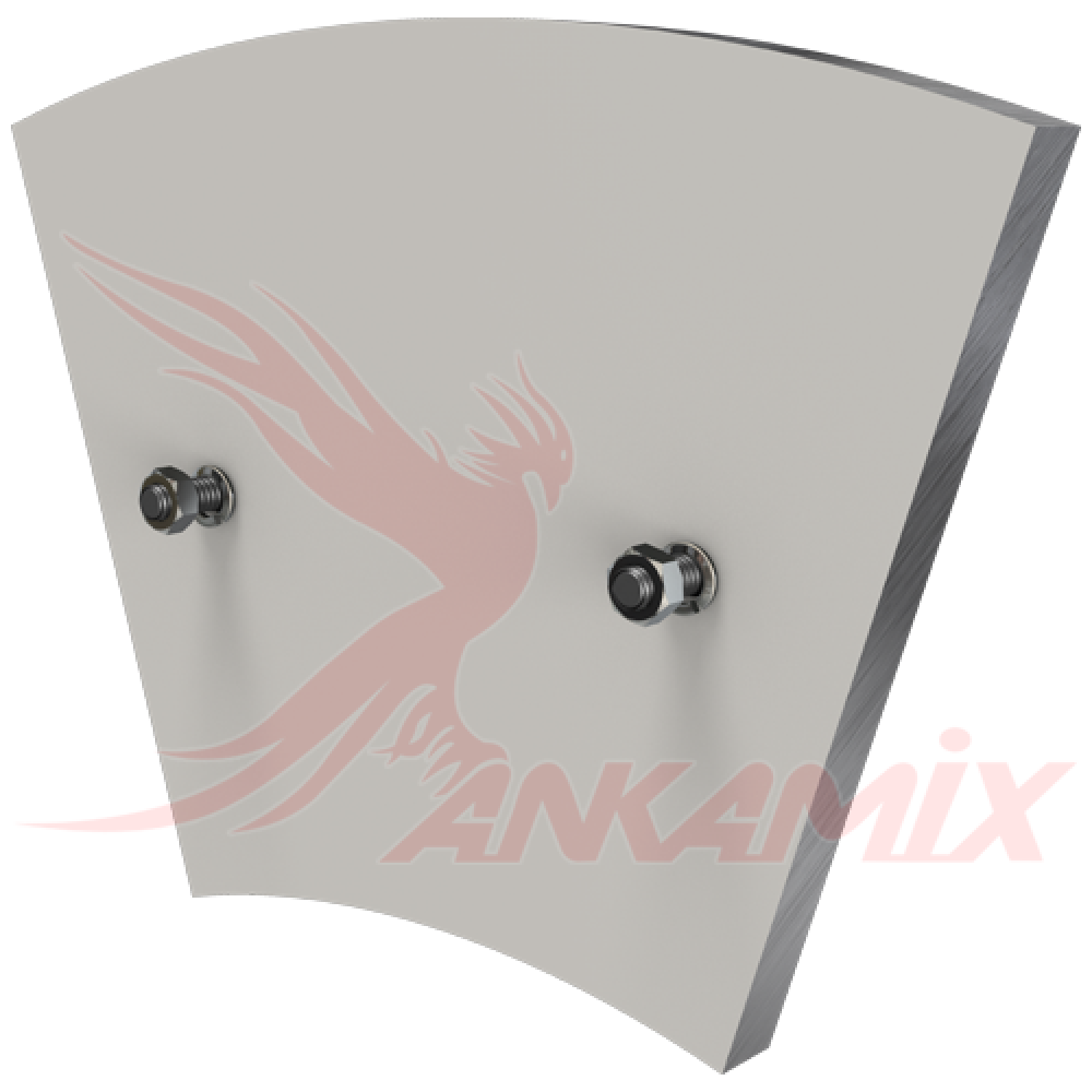 1013297 Броня торцевых стенок / St 52.3 / s ≈ 20 мм