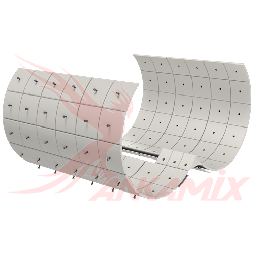 1017817 Сегмент брони для бетоносмесителя МЕКА МB 1.0 АТW