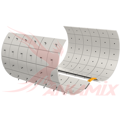 1022284 Сегмент брони для бетоносмесителя МЕКА МB 1.0 АТW