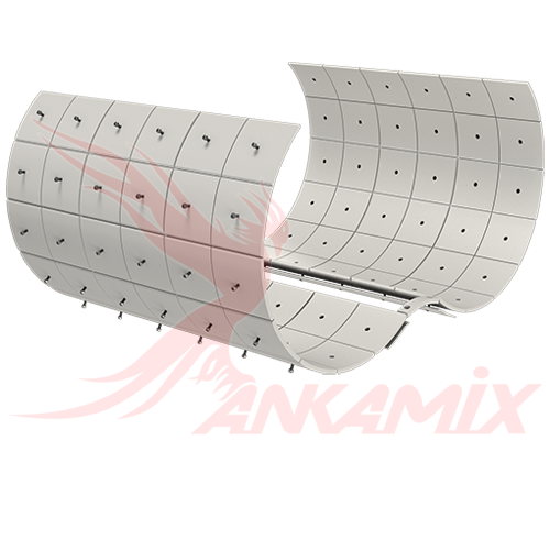 1017674 Сегмент брони для бетоносмесителя МЕКА МB 1.0 АТW