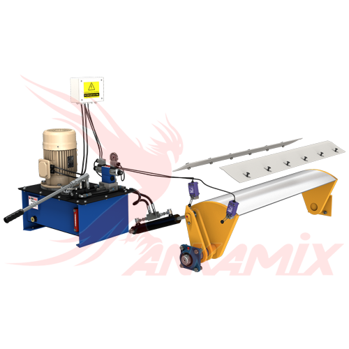 1020915 Скребок затвора выгрузки железный