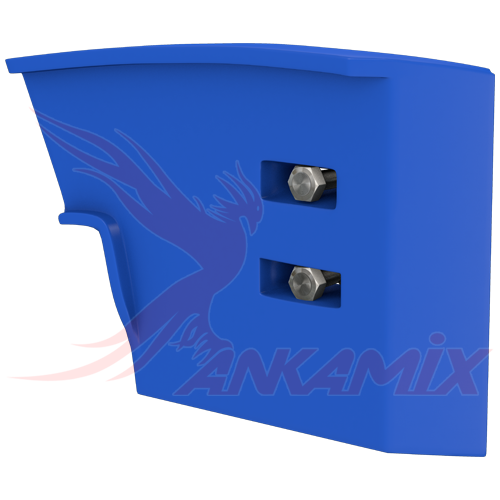 1018339 Скребок боковой верхний симметричный для МЕКА МB 1.0