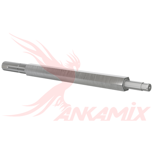 1019358 Вал смесительный для бетоносмесителя МЕКА МB 1.0 АТW