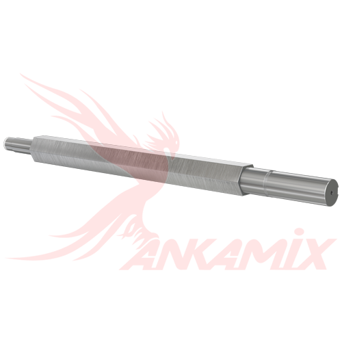 1019358 Вал смесительный для бетоносмесителя МЕКА МB 1.0 АТW