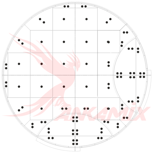 0318G0208F1 Комплект брони дна для S.I.CO.MA. S.r.l. MP 1500/1000