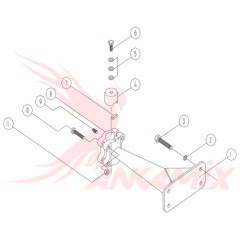 PP71C Рычаг S.I.CO.MA. S.r.l. MP 1500/1000