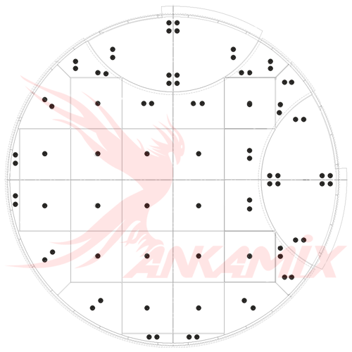 R00218G1066 Комплект брони дна для S.I.CO.MA. S.r.l. MP 1500/1000