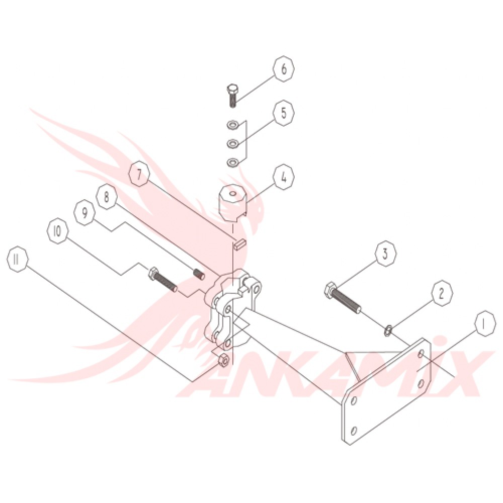 CBM06 Чаша защитная S.I.CO.MA. S.r.l. MP 1500/1000