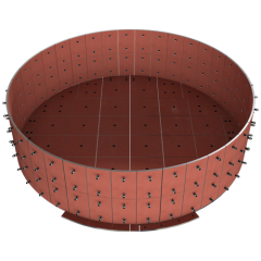 Полный комплект брони S.I.CO.MA. S.r.l. MP 1875/1250