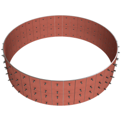 Комплект стеновой брони S.I.CO.MA. S.r.l. MP 1875/1250