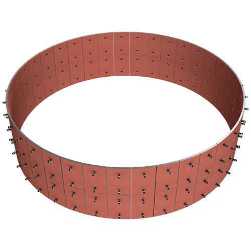 Комплект стеновой брони для S.I.CO.MA. S.r.l. MP 1875/1250